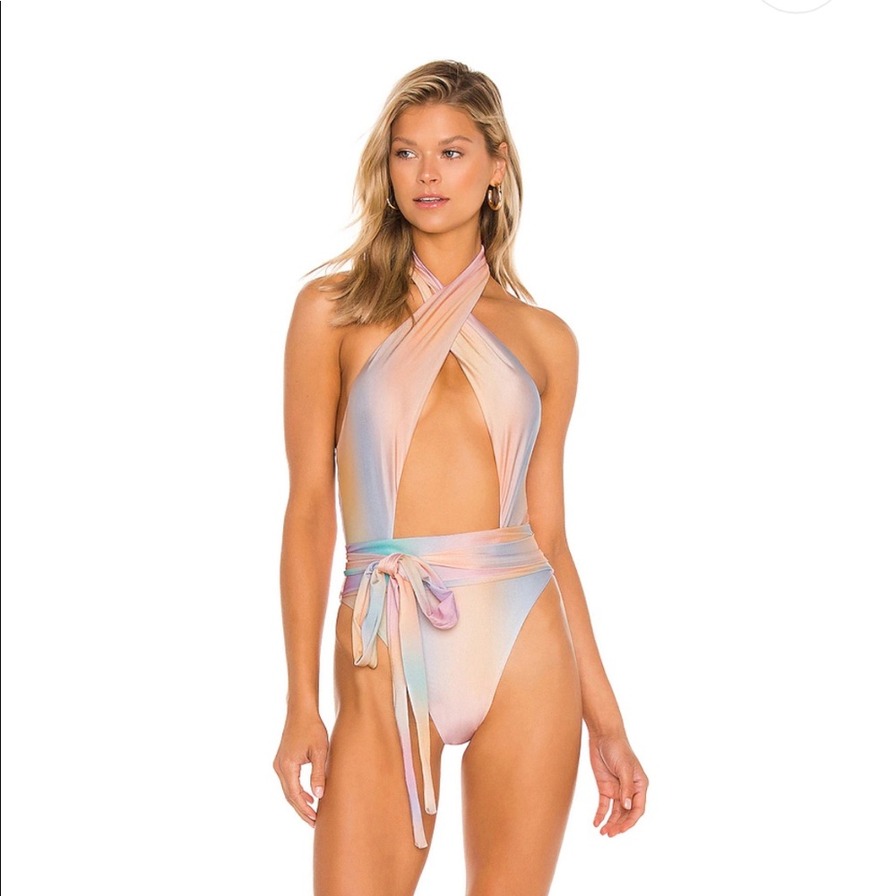 NEW PQ Alex Tie Dye 1 piece Swimsuit